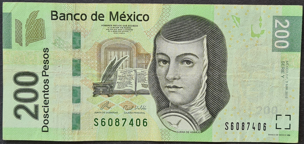 Mexico 200 Pesos Banknote