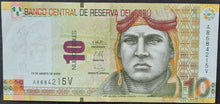 Load image into Gallery viewer, Peru 10 Nuevos Soles Banknote
