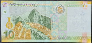 Peru 10 Nuevos Soles Banknote