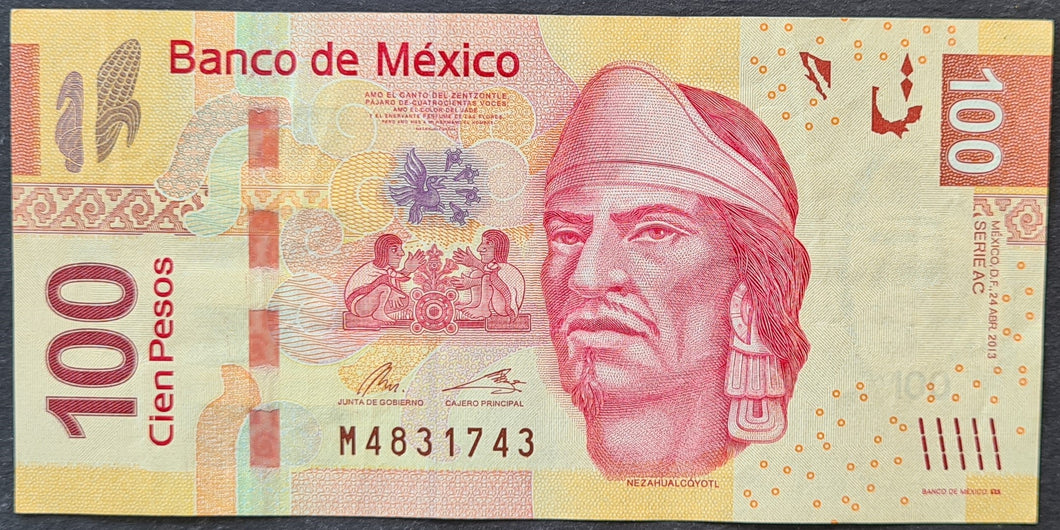 Mexico 100 Pesos Banknote