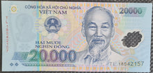 Load image into Gallery viewer, Vietnam 20,000 Dong Banknote
