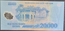 Load image into Gallery viewer, Vietnam 20,000 Dong Banknote
