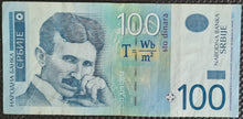 Load image into Gallery viewer, Serbia 100 Dinara 2013 Banknote
