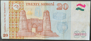 Tajikistan 20 Somoni Banknote