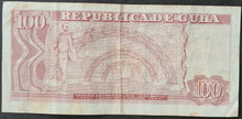 Load image into Gallery viewer, Cuba 100 Pesos Banknote
