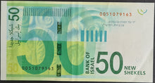 Load image into Gallery viewer, Israel 50 Shekel Banknote
