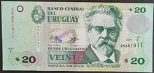 Load image into Gallery viewer, Uruguay 20 Pesos Banknote
