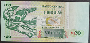 Uruguay 20 Pesos Banknote