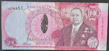 Load image into Gallery viewer, Tonga 100 Paanga Banknote

