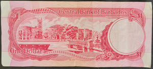 Barbados 1 Dollar Banknote