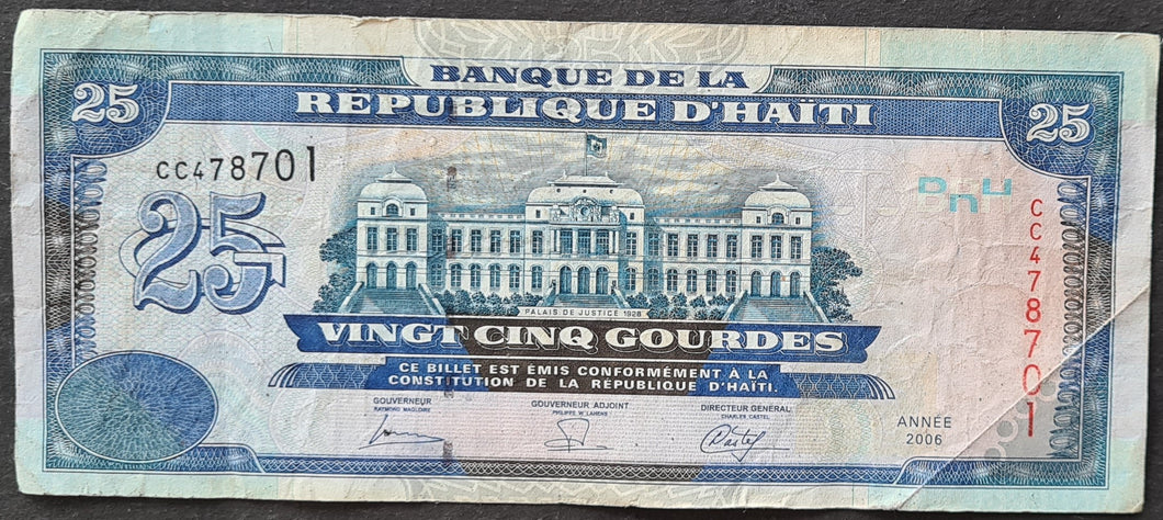 Haiti 25 Gourde Banknote