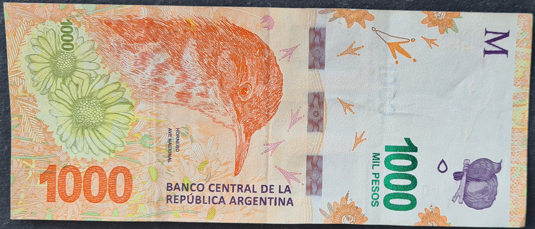 Argentina 1000 Pesos Banknote