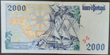 Load image into Gallery viewer, Portugal 2000 Escudos Banknote
