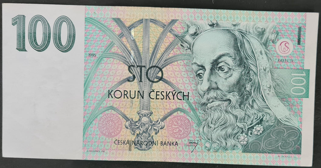 Czech Republic 100 Korun Banknote