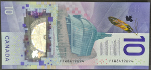 Canada 10 Dollar Banknote