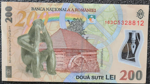 Romania 200 Lei Banknote