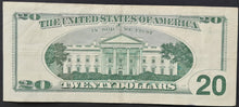 Load image into Gallery viewer, 1999 United States 20 Dollar Banknote
