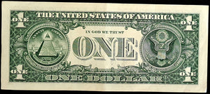 United States 1 Dollar Banknote