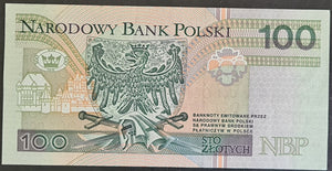 Poland 100 Zloty Banknote