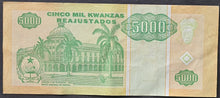 Load image into Gallery viewer, Angola 5,000 Kwanza 1995  Banknote
