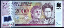 Load image into Gallery viewer, Paraguay 2000 Guaranies Banknote
