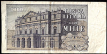 Load image into Gallery viewer, Italy 1000 Lire Banknote 1975
