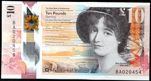 Scotland 10 Pounds Banknote