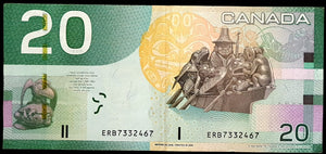 Canada 20 Dollar Banknote (Canadian Journey Series)