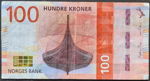 Norway 100 Kroner Banknote