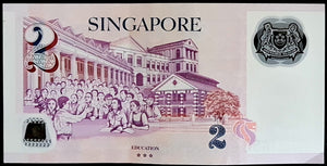 Singapore 2 Dollar Banknote