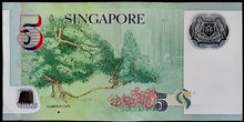 Load image into Gallery viewer, Singapore 5 Dollar Banknote
