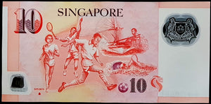 Singapore 10 Dollar Banknote