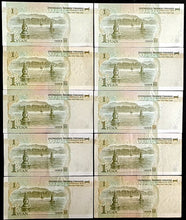 Load image into Gallery viewer, 10 x China 1 Yuan Renminbi Banknotes
