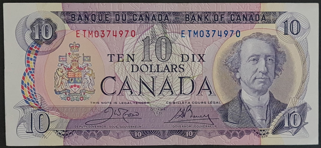 Canada 10 Dollars Banknote (Scenes of Canada Series)