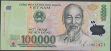 Load image into Gallery viewer, Vietnam 100,000 Dong Banknote
