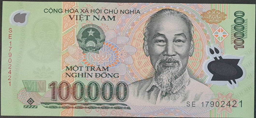 Vietnam 100,000 Dong Banknote