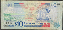 Load image into Gallery viewer, East Caribbean 10 Dollars Banknote
