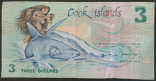 Load image into Gallery viewer, Cook Islands 3 Dollar Banknote
