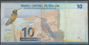 Bolivia 10 Bolivianos Banknote