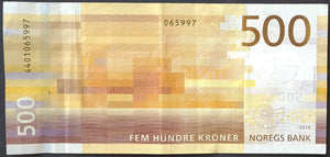 Norway 500 Kroner Banknote