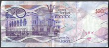 Load image into Gallery viewer, Barbados 20 Dollars Banknote
