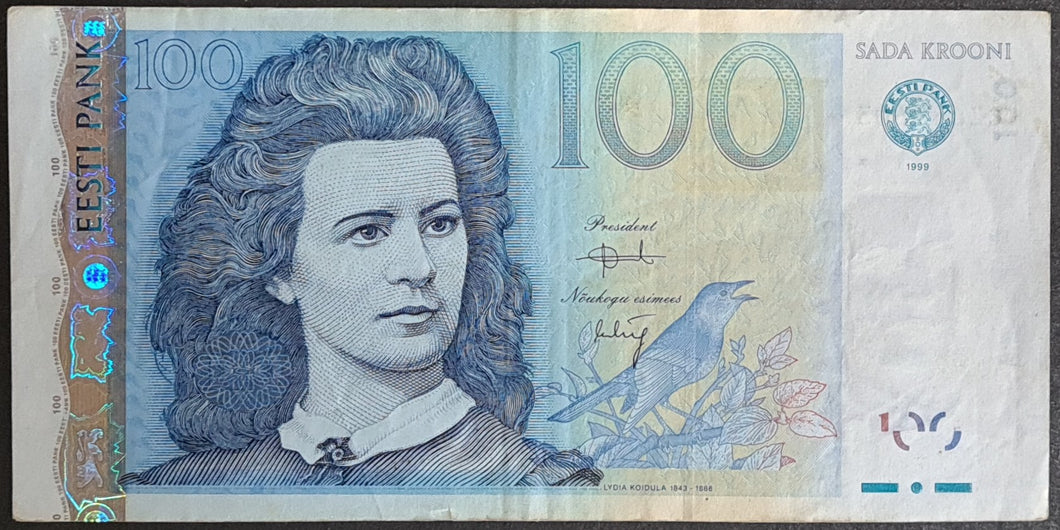 Estonia 100 Krooni Banknote