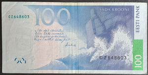 Estonia 100 Krooni Banknote