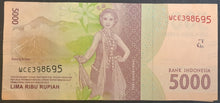 Load image into Gallery viewer, 100 x Indonesia 5,000 Rupiah Banknotes
