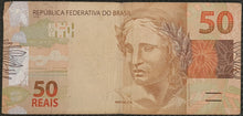 Load image into Gallery viewer, Brazil 50 Real Banknote
