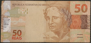 Brazil 50 Real Banknote