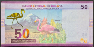 Bolivia 50 Bolivianos Banknote