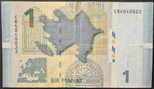 Load image into Gallery viewer, Azerbaijan 1 Manat Banknote 2020
