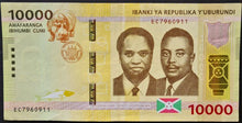 Load image into Gallery viewer, Burundi 10,000 Francs Banknote
