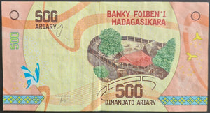 Madagascar 500 Ariary Banknote